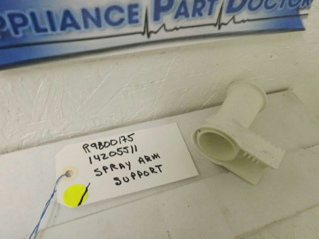 AMANA DISHWASHER R9800175 14205511 SPRAY ARM SUPPORT USED AMANA DISHWASHER R9800175 14205511 SPRAY ARM SUPPORT USED